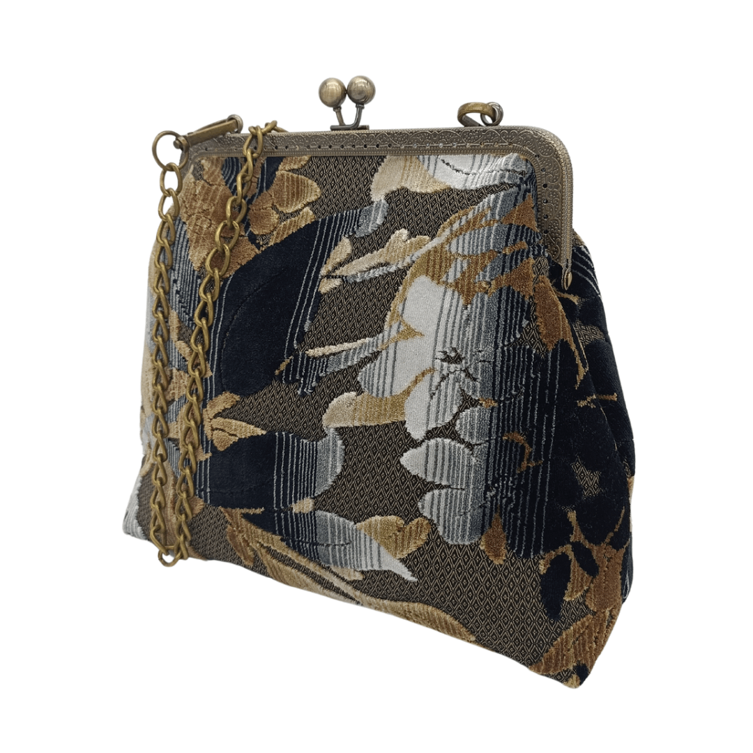 Borsa in Velluto Jacquard