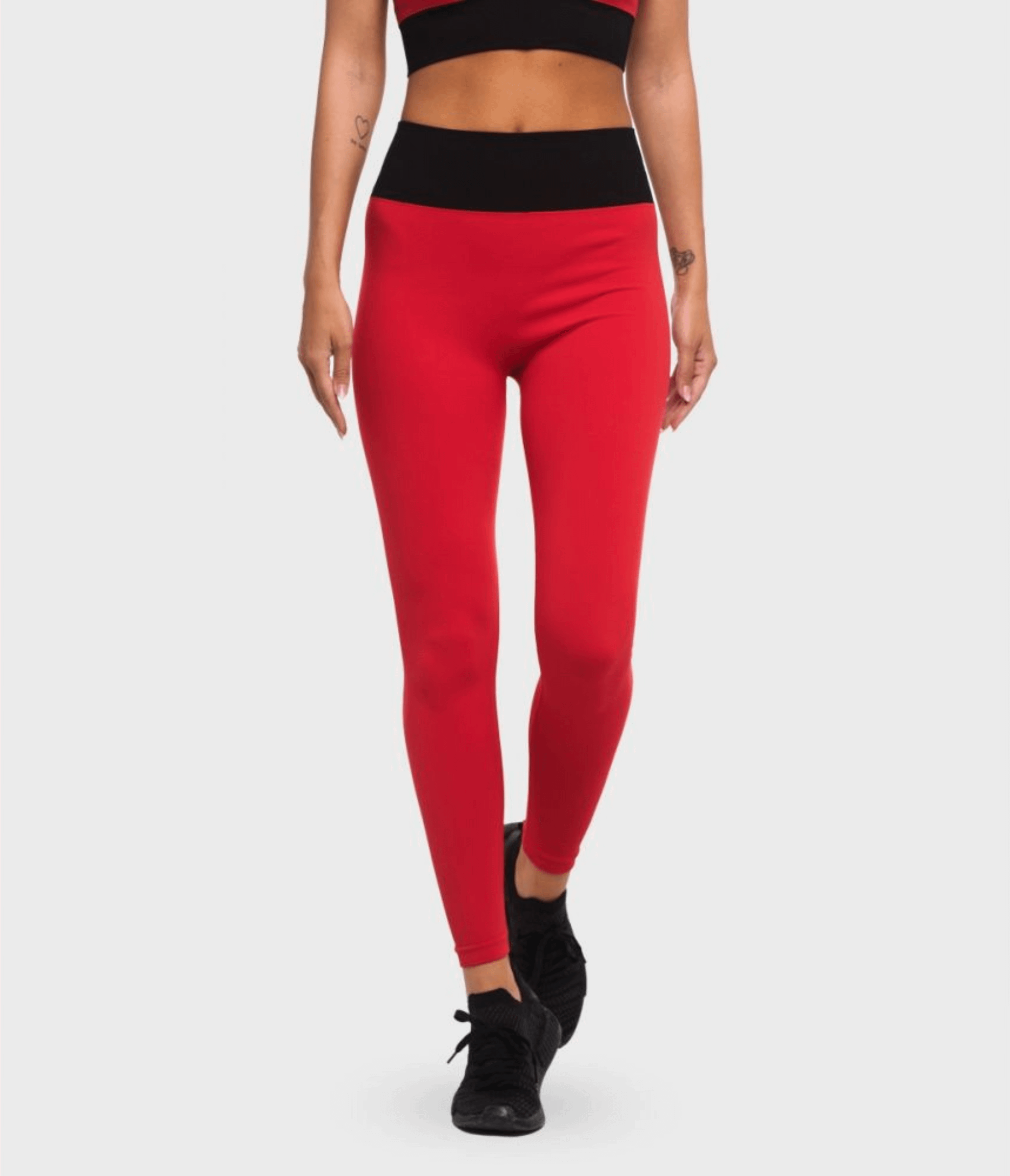 LEGGINGS SPORTIVO RIVINGTON - BRB – BRIGHT RED/BLACK