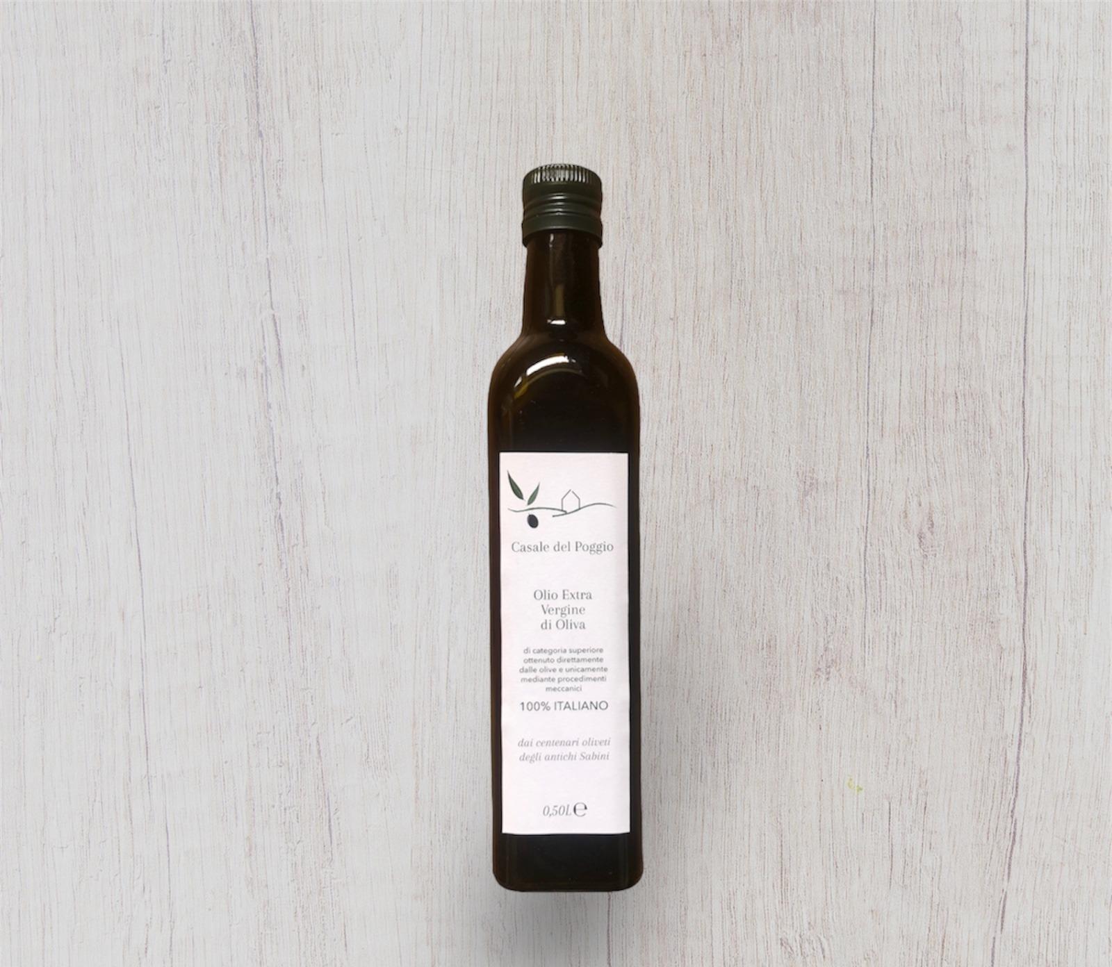 Olio extra vergine di oliva, confezione 6 bottiglie da 0,50 L