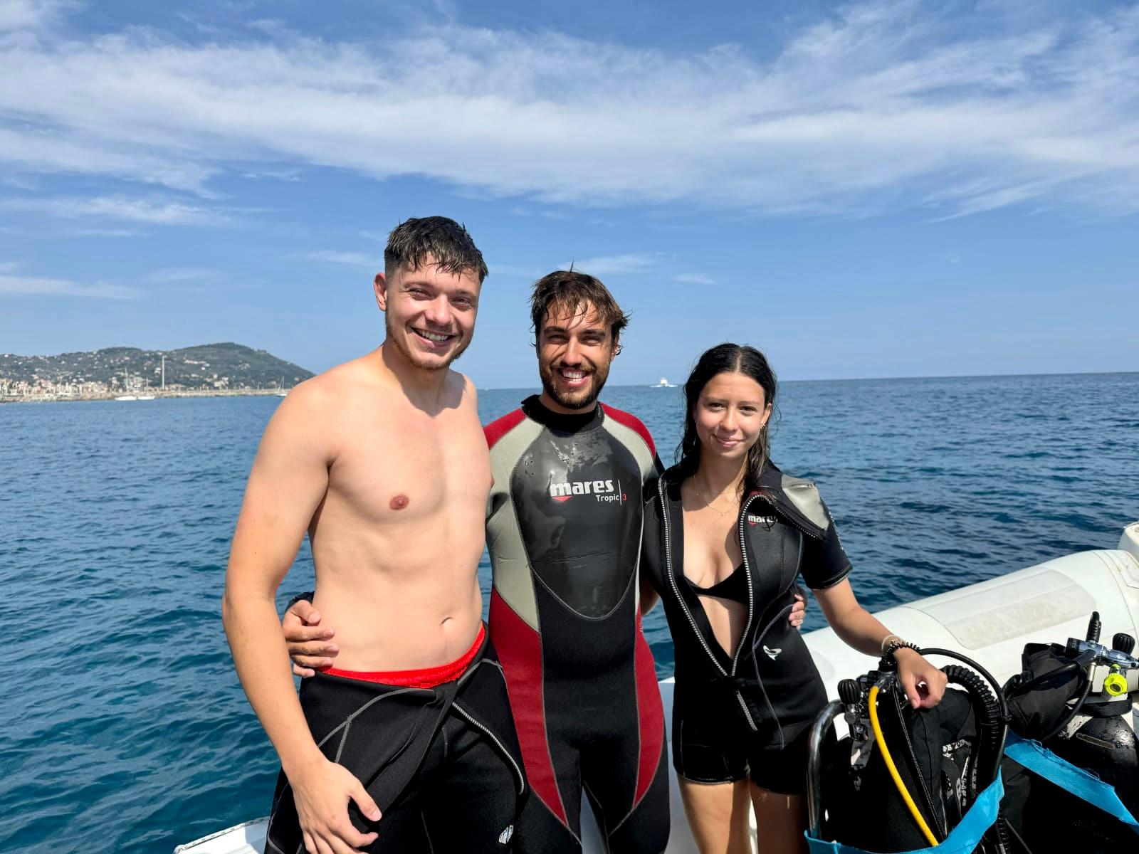 Tom e Theresa, nuovi Open Water Diver