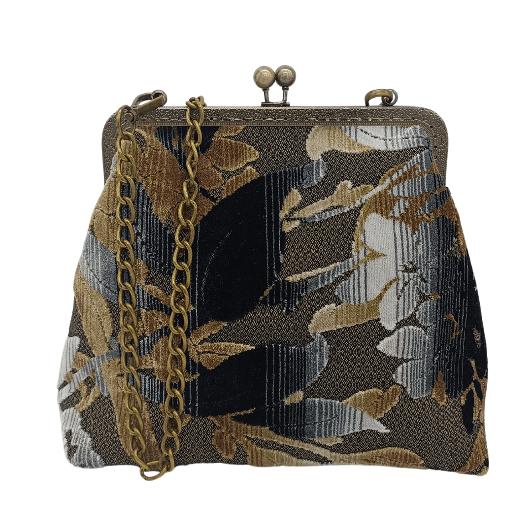 Borsa in Velluto Jacquard