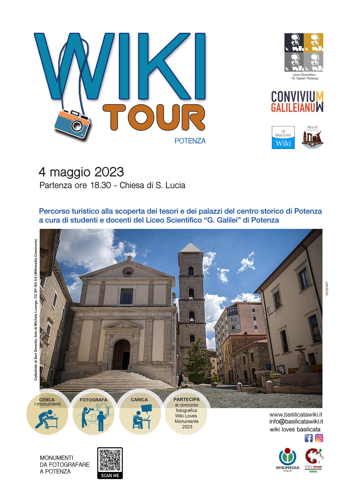 Wiki tour Liceo Scientifico G.Galilei di Potenza- Convivium Galileianum.2023
