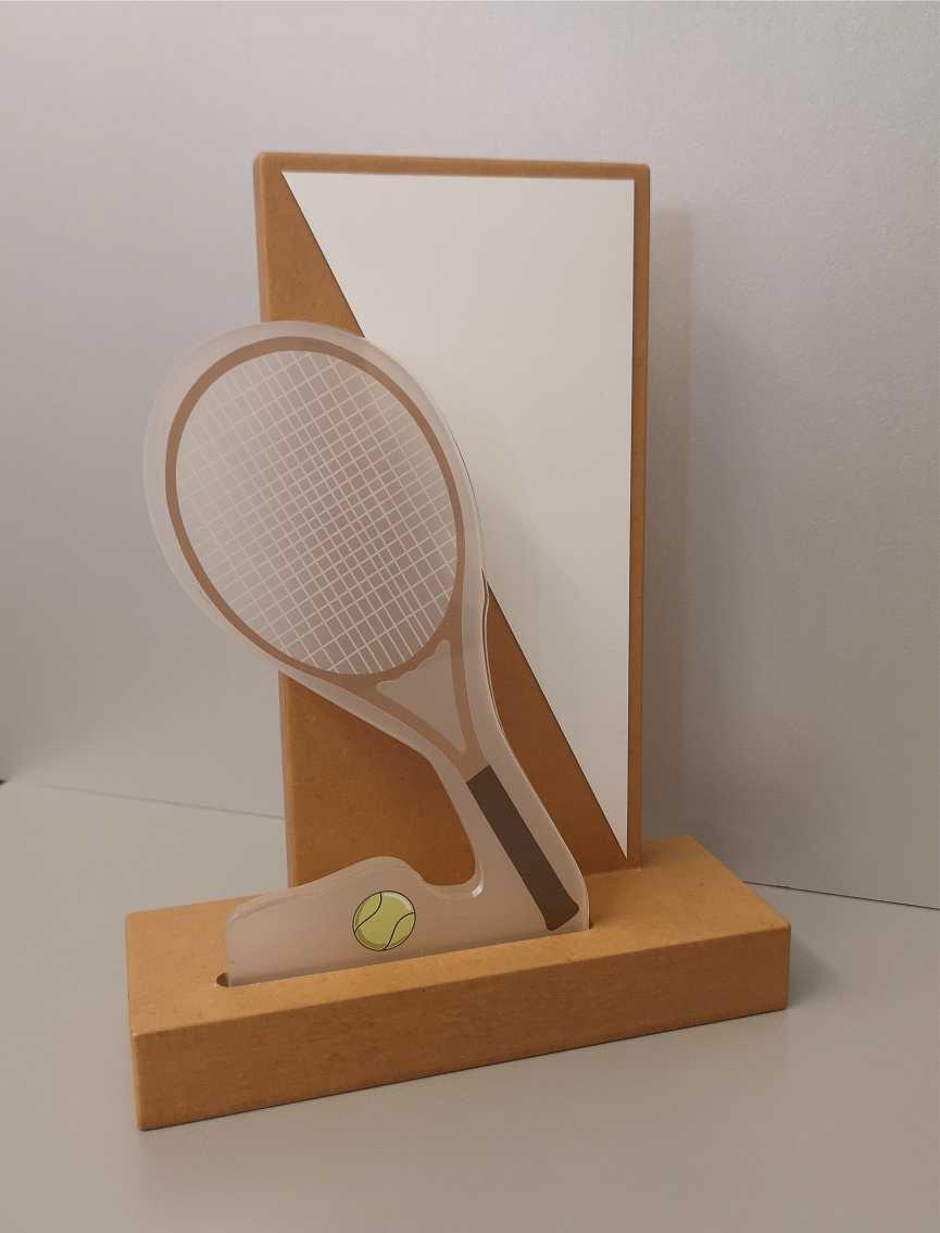 trofeo tennis legno stampa uv personalizzata plex stampato opalino trasparente