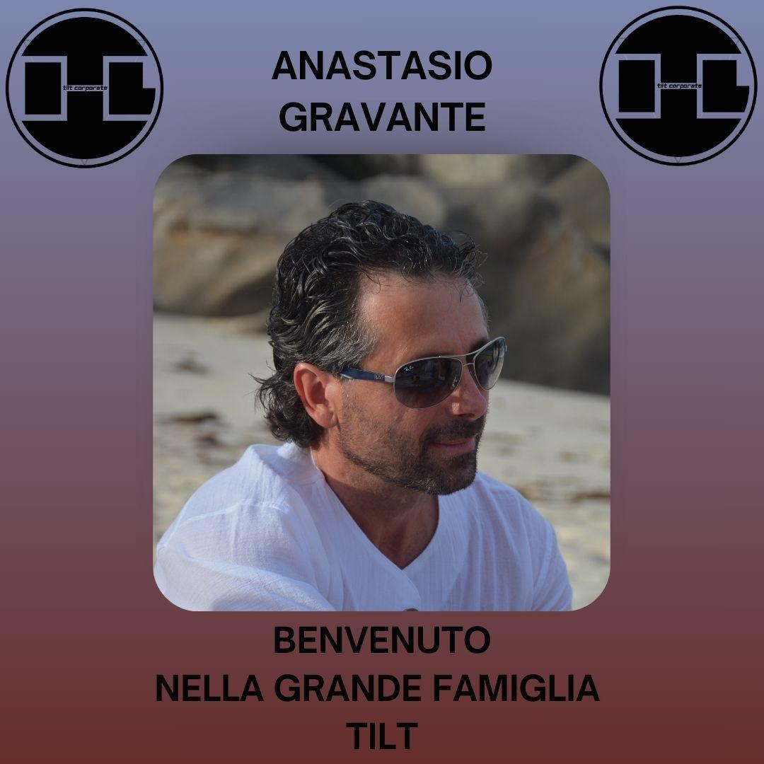 Benvenuto al cantautore ANASTASIO GRAVANTE nella Grande Famiglia TILT!!