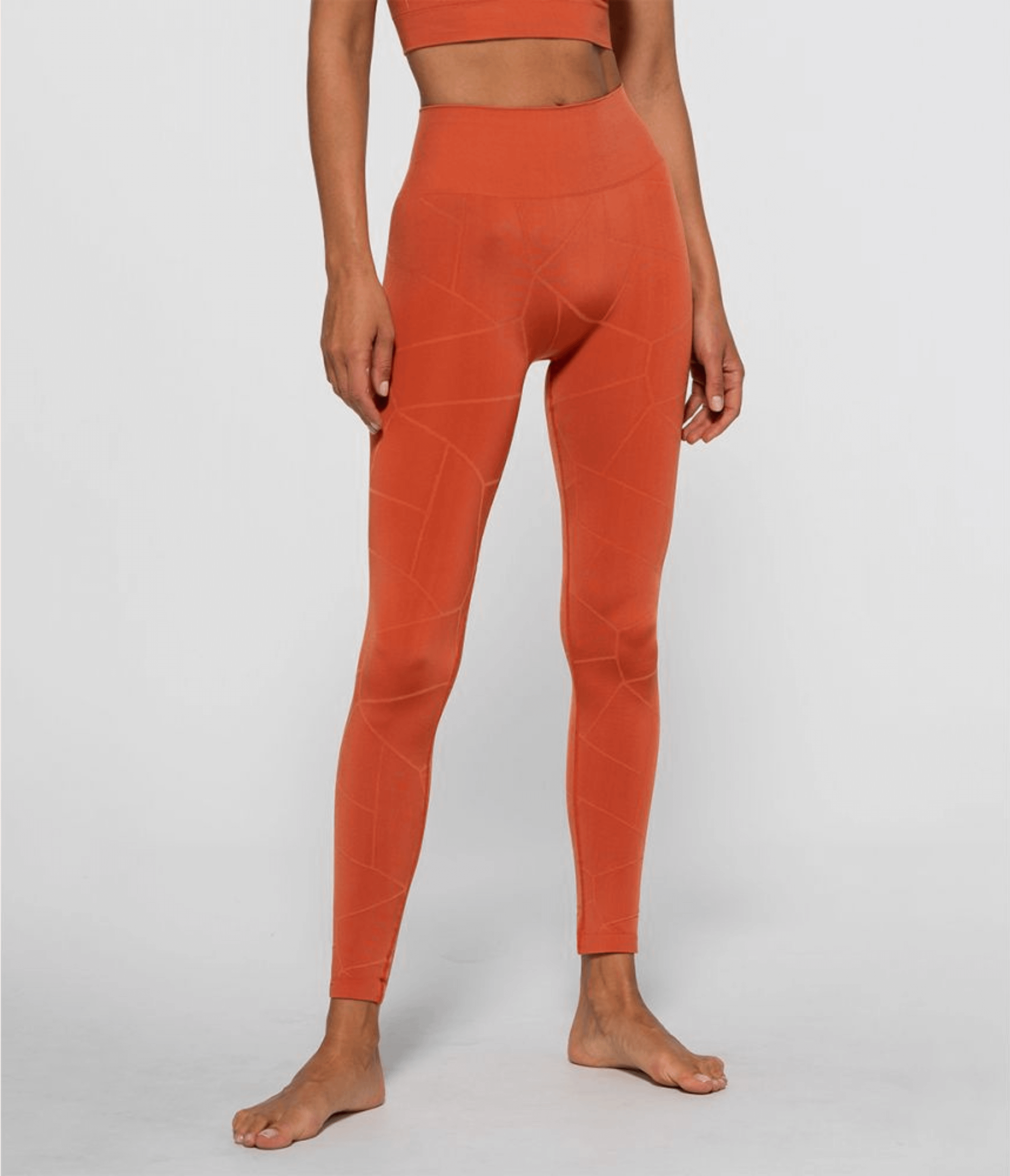 LEGGINGS TONGA SHIELD PAPRIKA - SEAMLESS