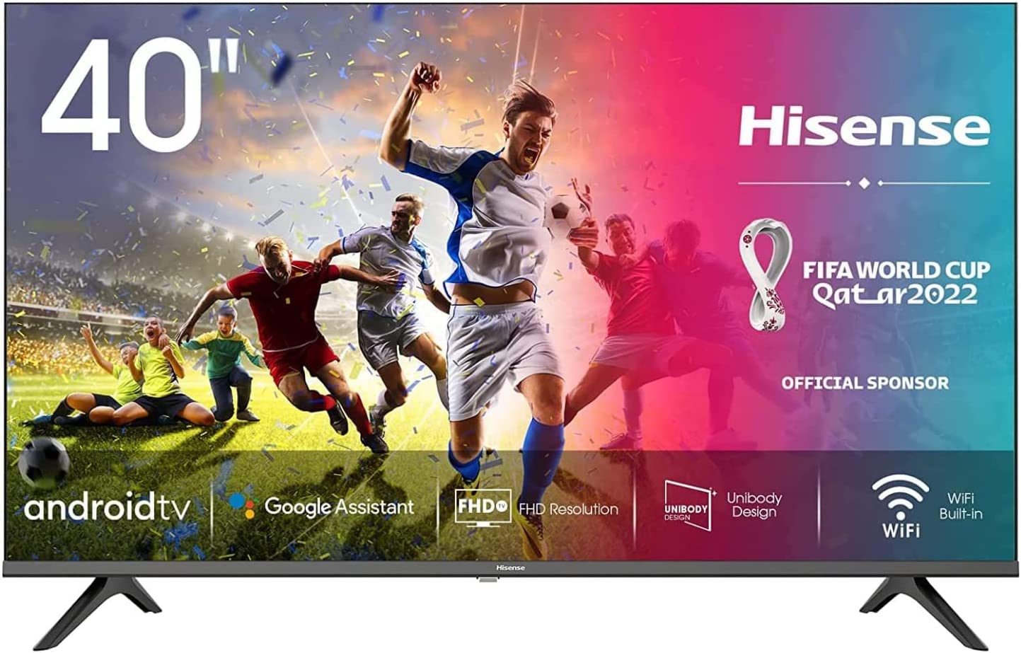 TV HISENSE 40" FULL HD SMART ANDROID DVB/T2/S2 40A5700FA