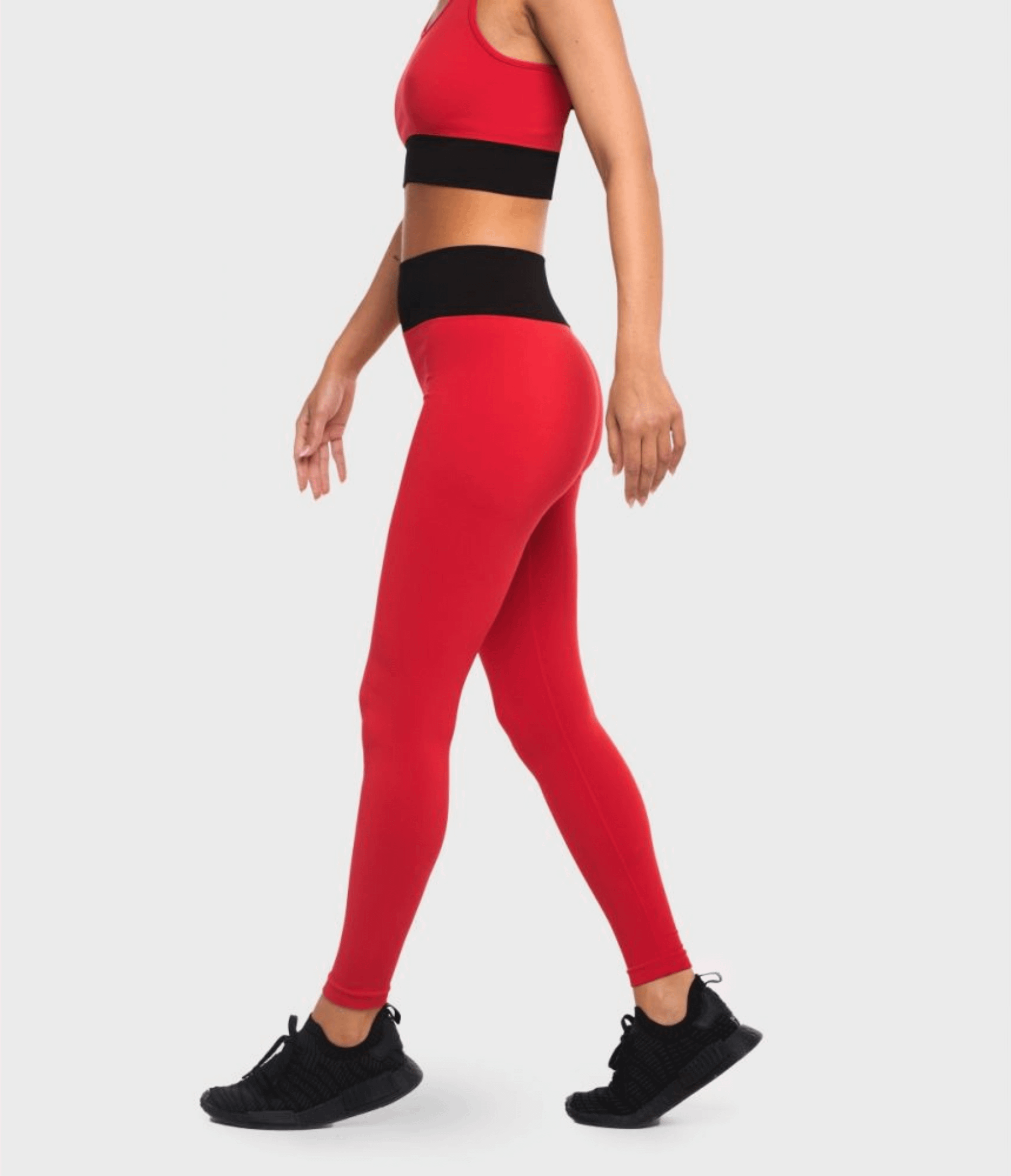 LEGGINGS SPORTIVO RIVINGTON - BRB – BRIGHT RED/BLACK