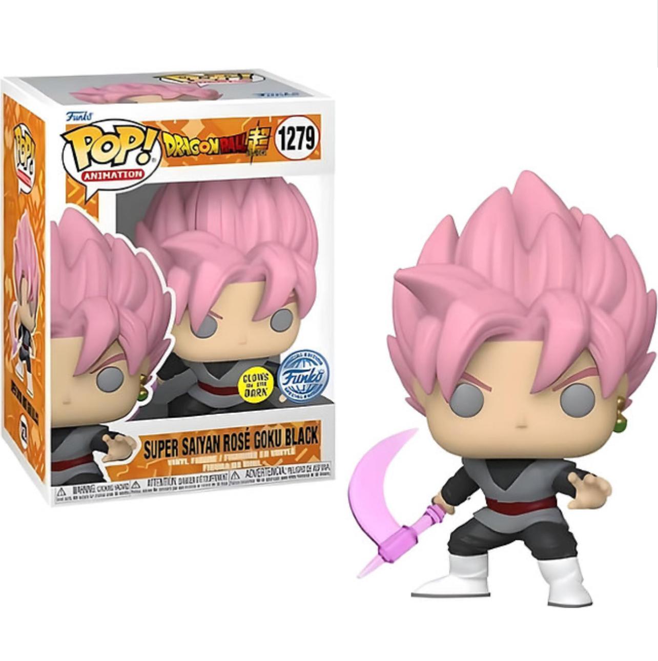 Funko Pop 1279 - Super Saiyan Rose Goku Black (Special Edition - Glow in The Dark)