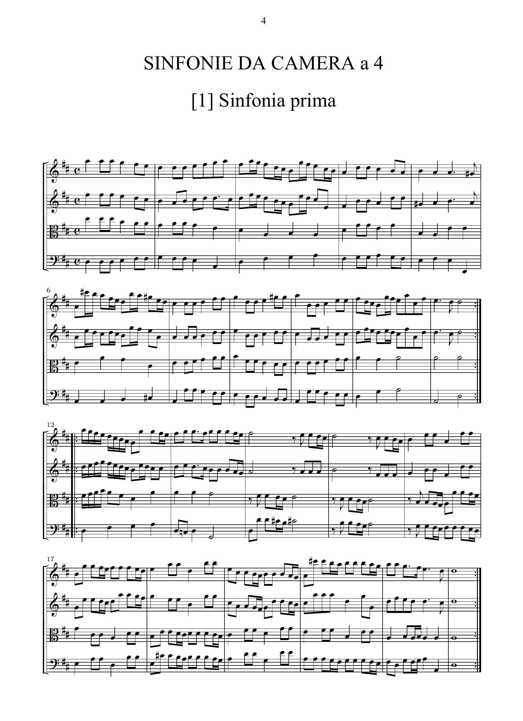 G.Colombi: Sinfonie da camera, brandi e correnti [...] op.1 (Bologna, 1668)