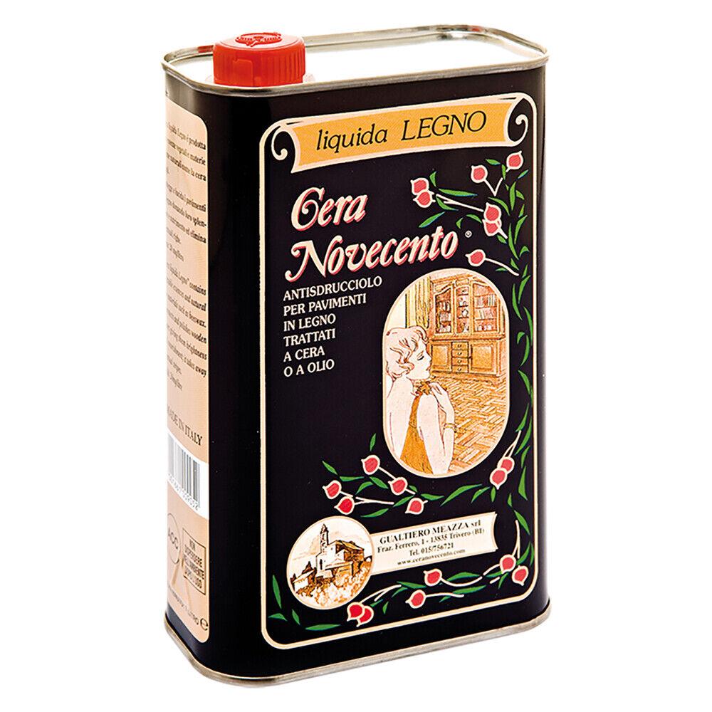 08861000- NOVECENTO CERA LIQUIDA LEGNO 1 LT NEUTRO