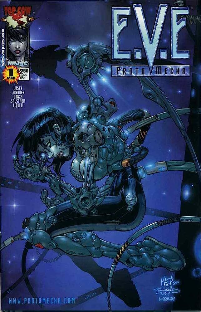 E.V.E. PROTOMECHA #1#2#3#4#5#6 - IMAGE COMICS (2000)