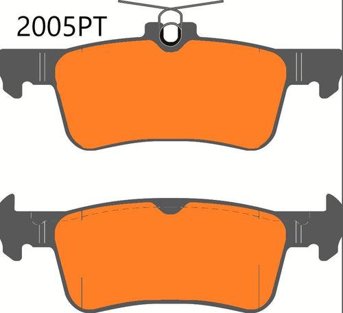 PBS High Carbon Grooved Brake Discs Front + Front / Rear Pads - Ford Fiesta 2.0 ST150