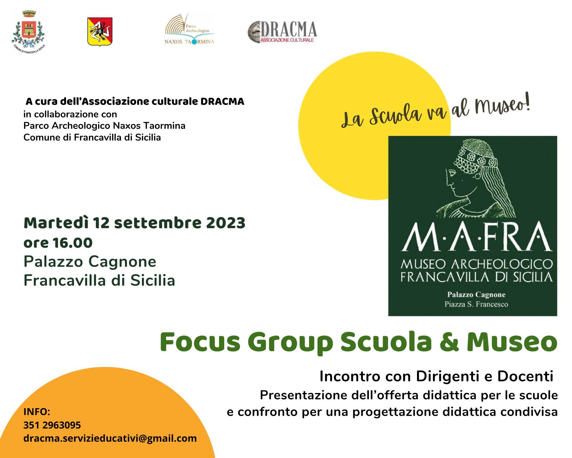 La scuola va al museo! Presentazione della proposta educativa del Museo Archeologico di Francavilla