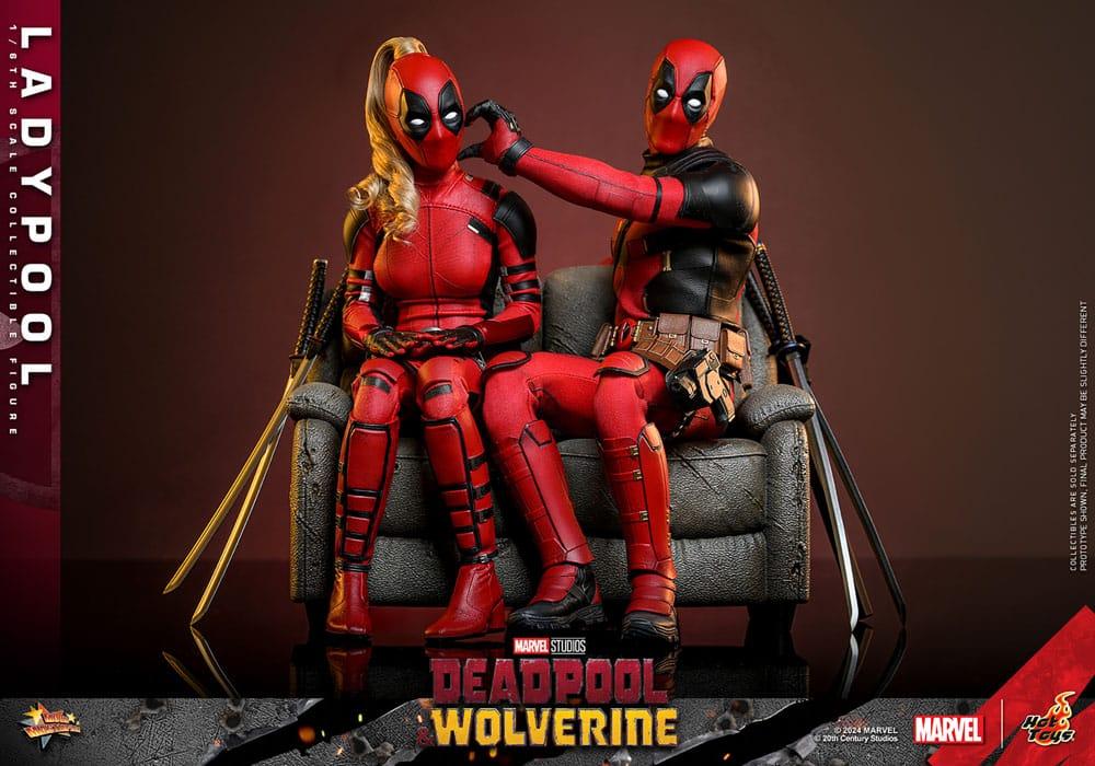 Hot Toys LADYPOOL 1/6 Action FIGURE DEADPOOL & Wolverine