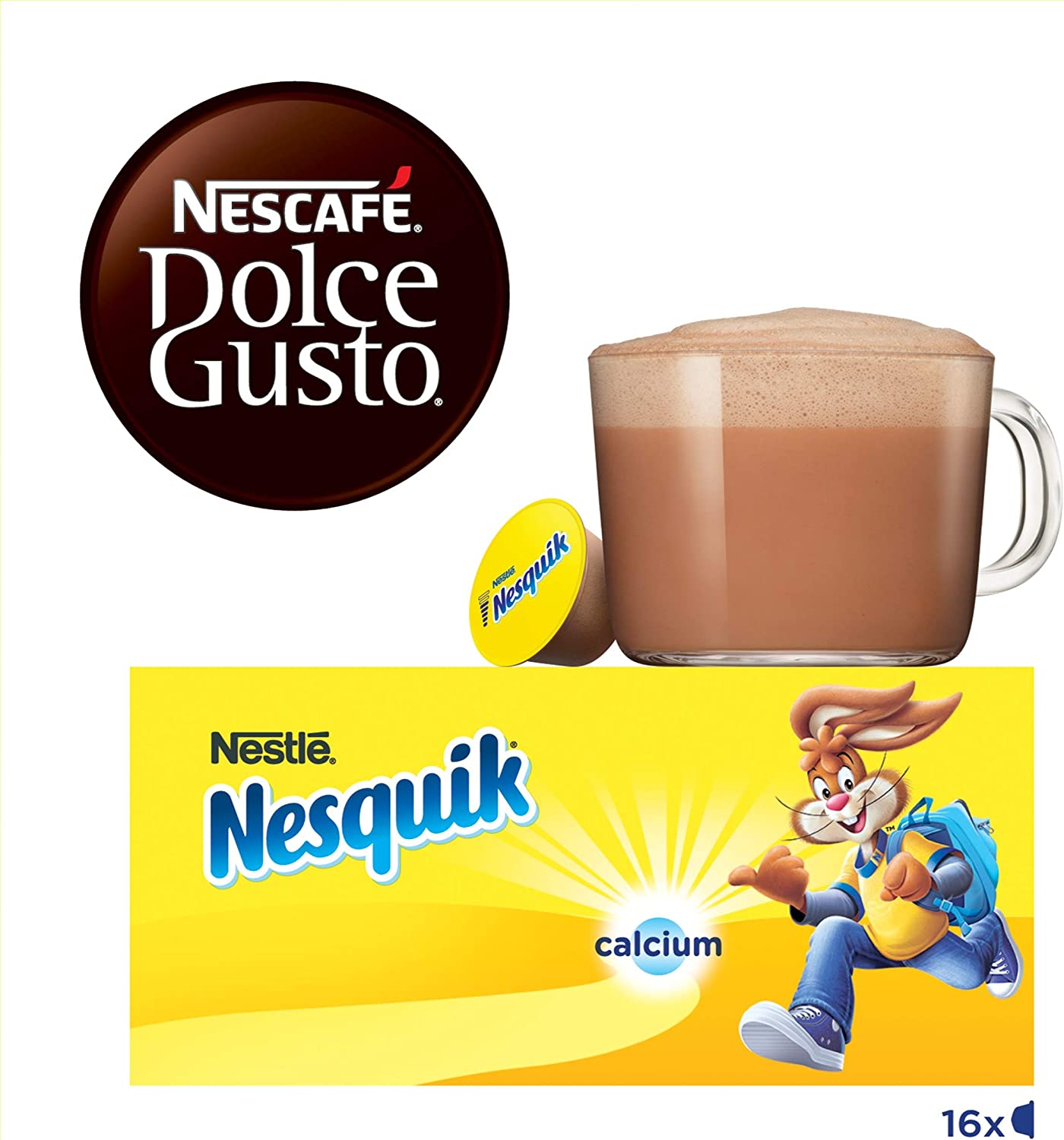 Nescafé Dolce Gusto 48 Dolce Gusto Nesquik Capsule Lotto Di 3 X 16 Capsule