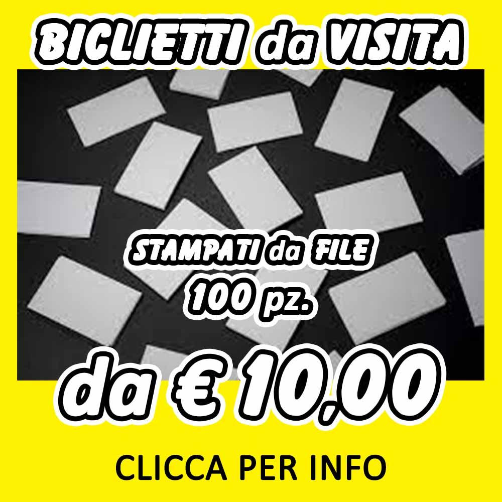 stampa biglietti da visita