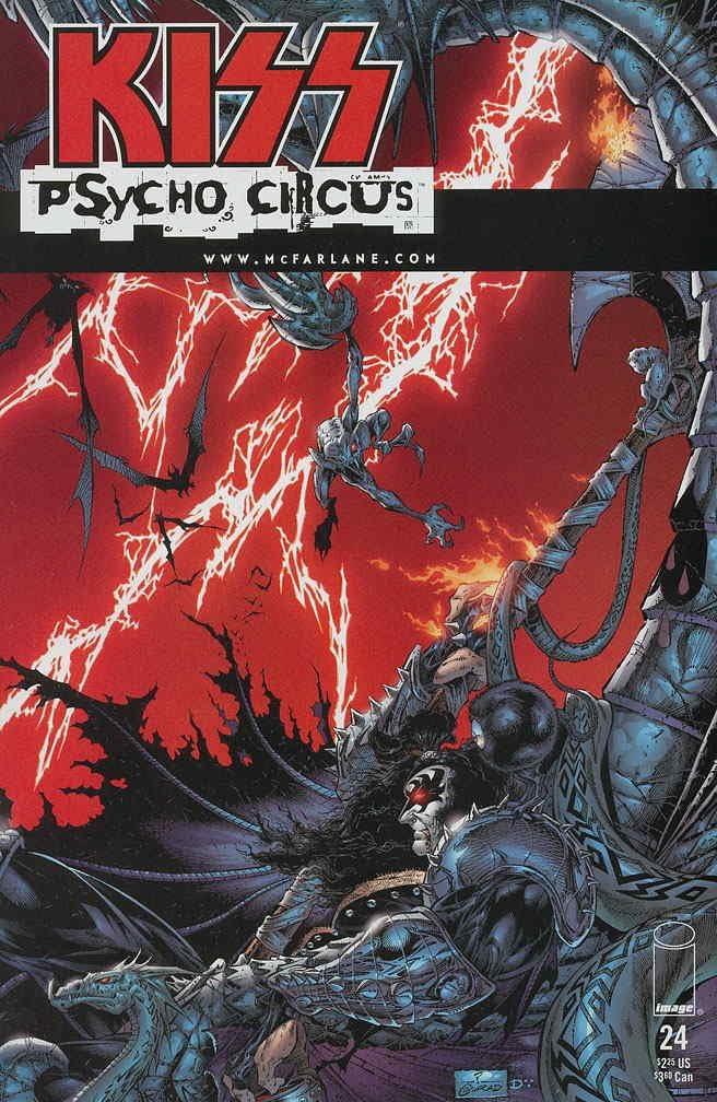 KISS PSYCHO CIRCUS #22#23#24 - IMAGE COMICS (1999)