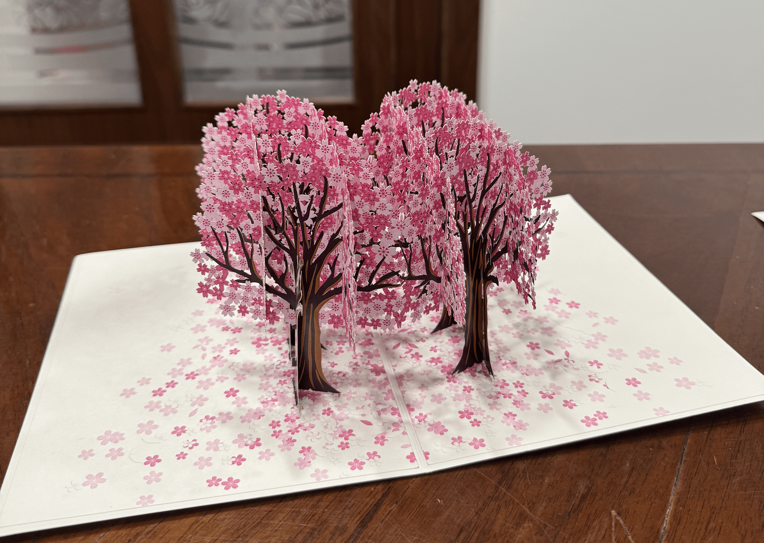 VIALE ALBERATO CILIEGI POP-UP CARD