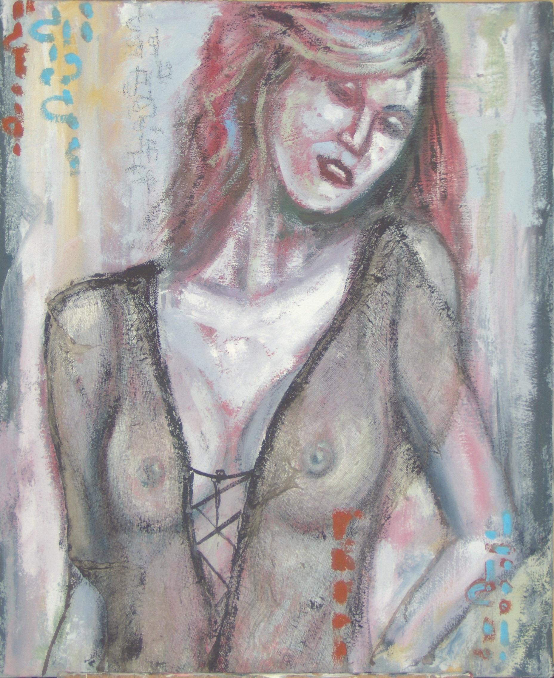 mista su tela, 50x60 cm, 2010