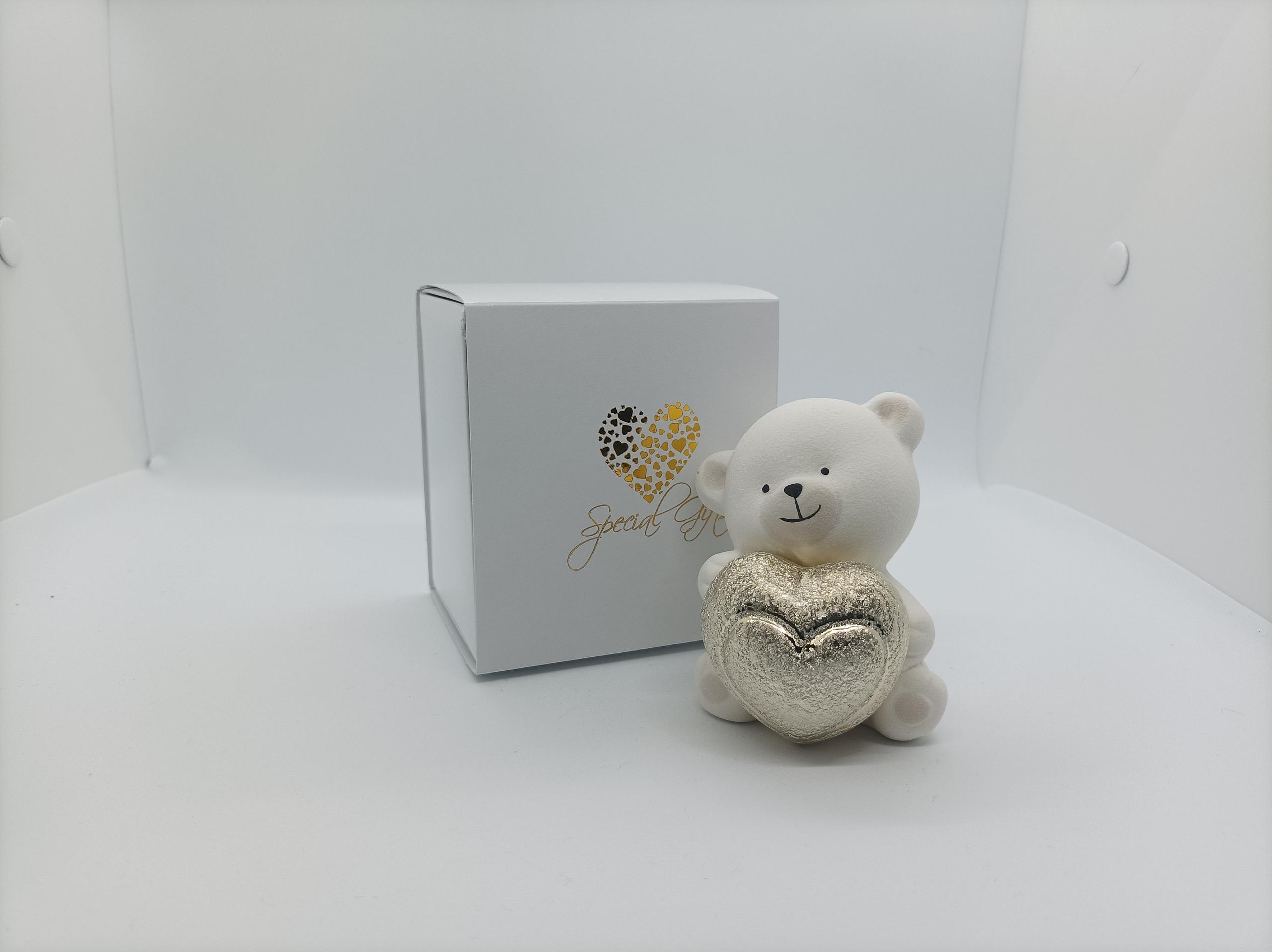 Special Gift - Collezione Tenero Orsetto - Orsetto con cuore oro