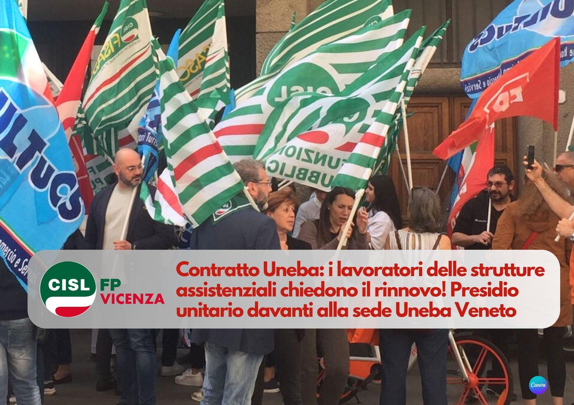 CISL FP Vicenza. Contratto Uneba: i lavoratori delle strutture assistenziali chiedono il rinnovo!