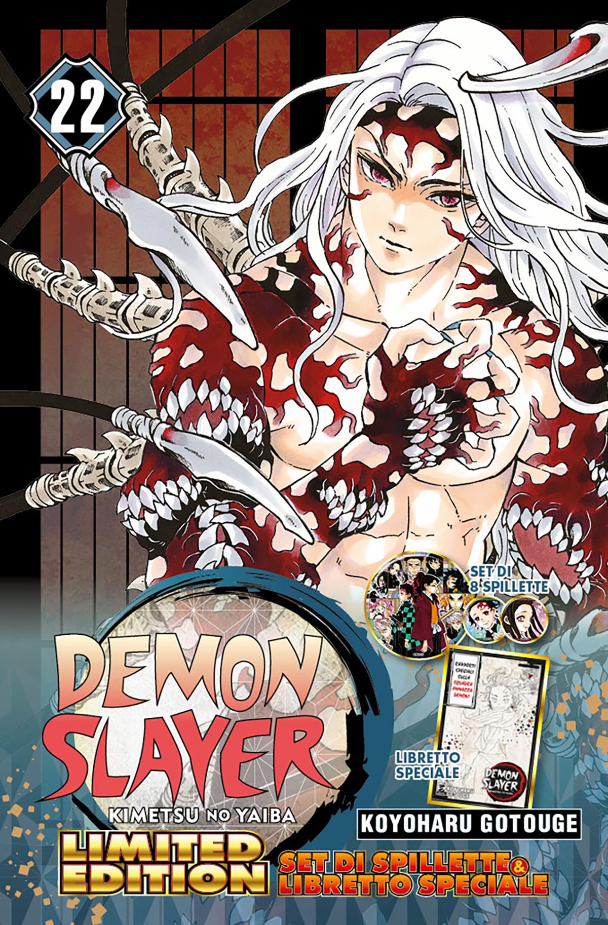 Demon Slayer N. 22 - Limited Edition + 8 Spillette e Libretto