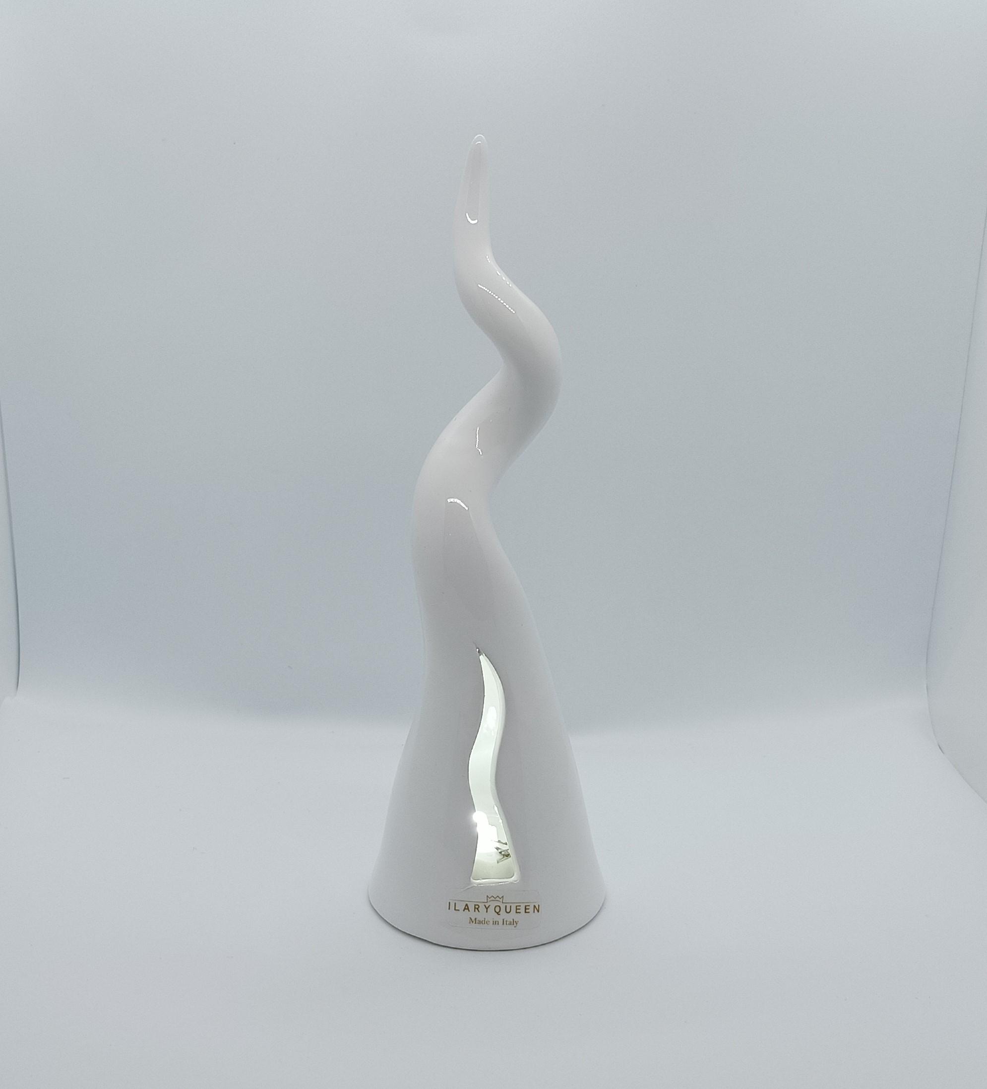 Ilary Queen - Collezione Amalfi - Corno in porcellana con led