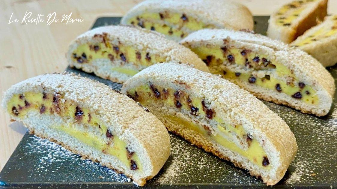 STRUDEL "PARDULINO" frolla sarda morbidissima, delizioso ripieno al gusto pardulas