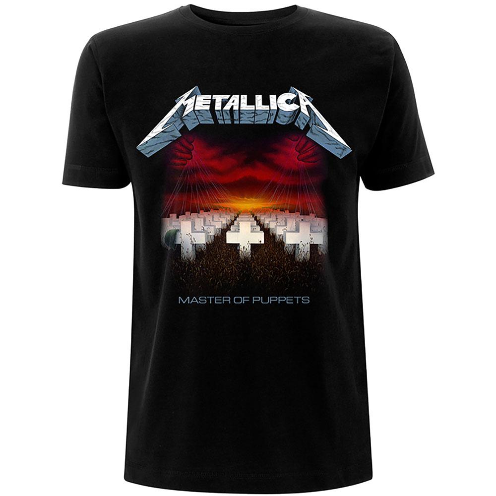 T-shirt Metallica Master of Puppets tracks