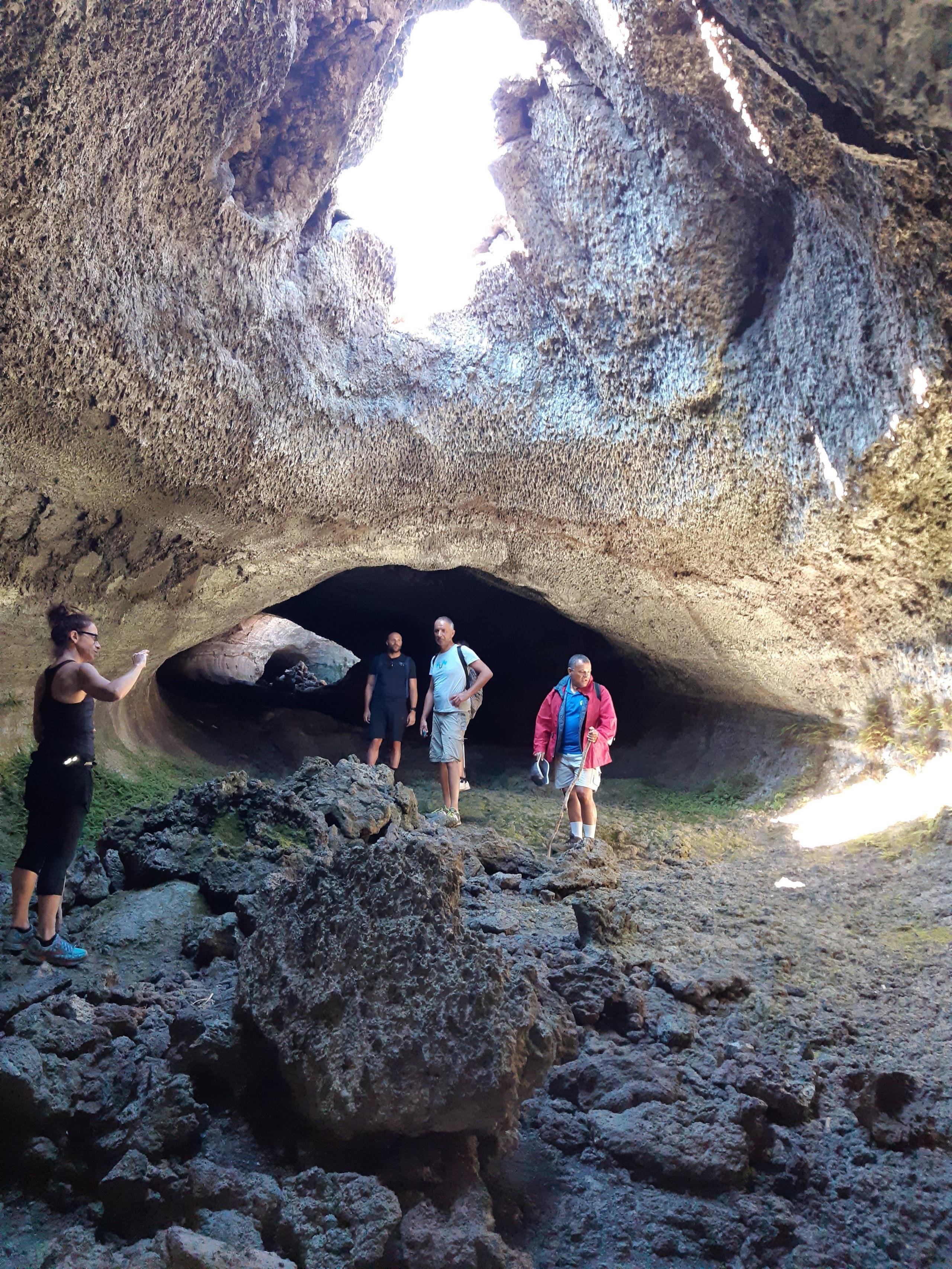 La grotta più bella dell'Etna