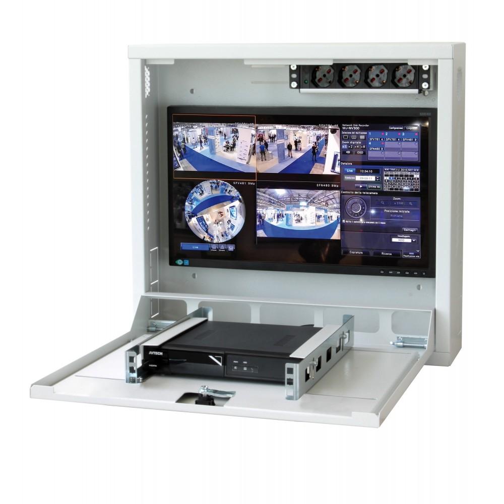 Box di sicurezza per DVR sistemi di videosorveglianza con Anti-intrusione