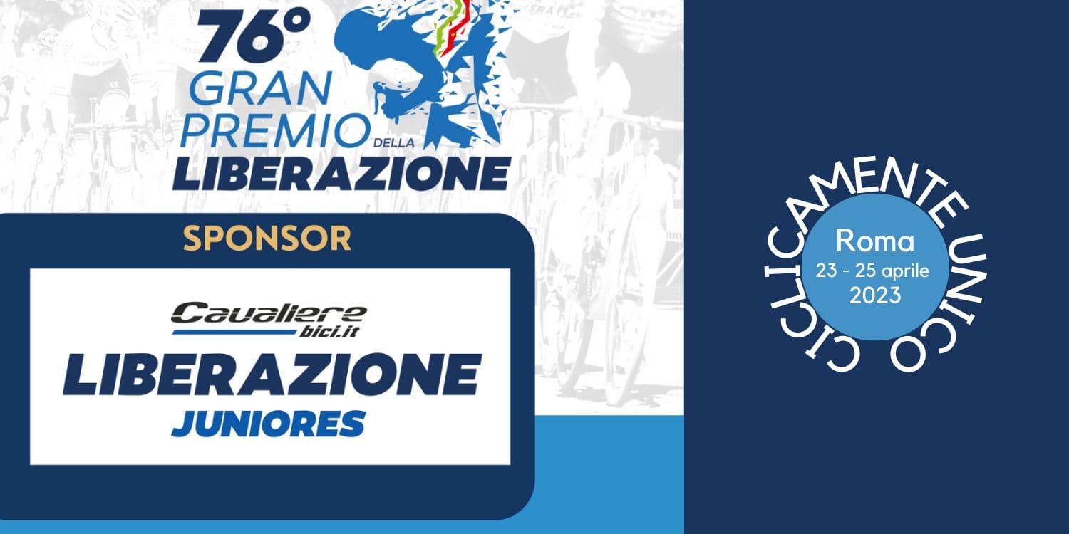 Gli sponsor - Cavaliere Bici, title sponsor del Liberazione internazionale Juniores