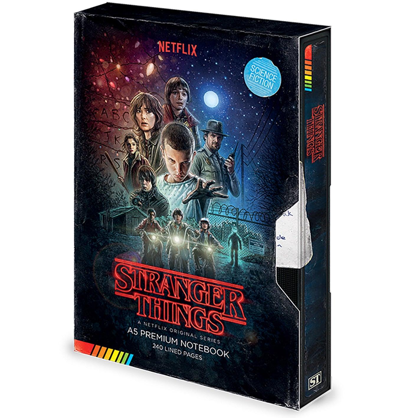 Quaderno Stranger Things VHS