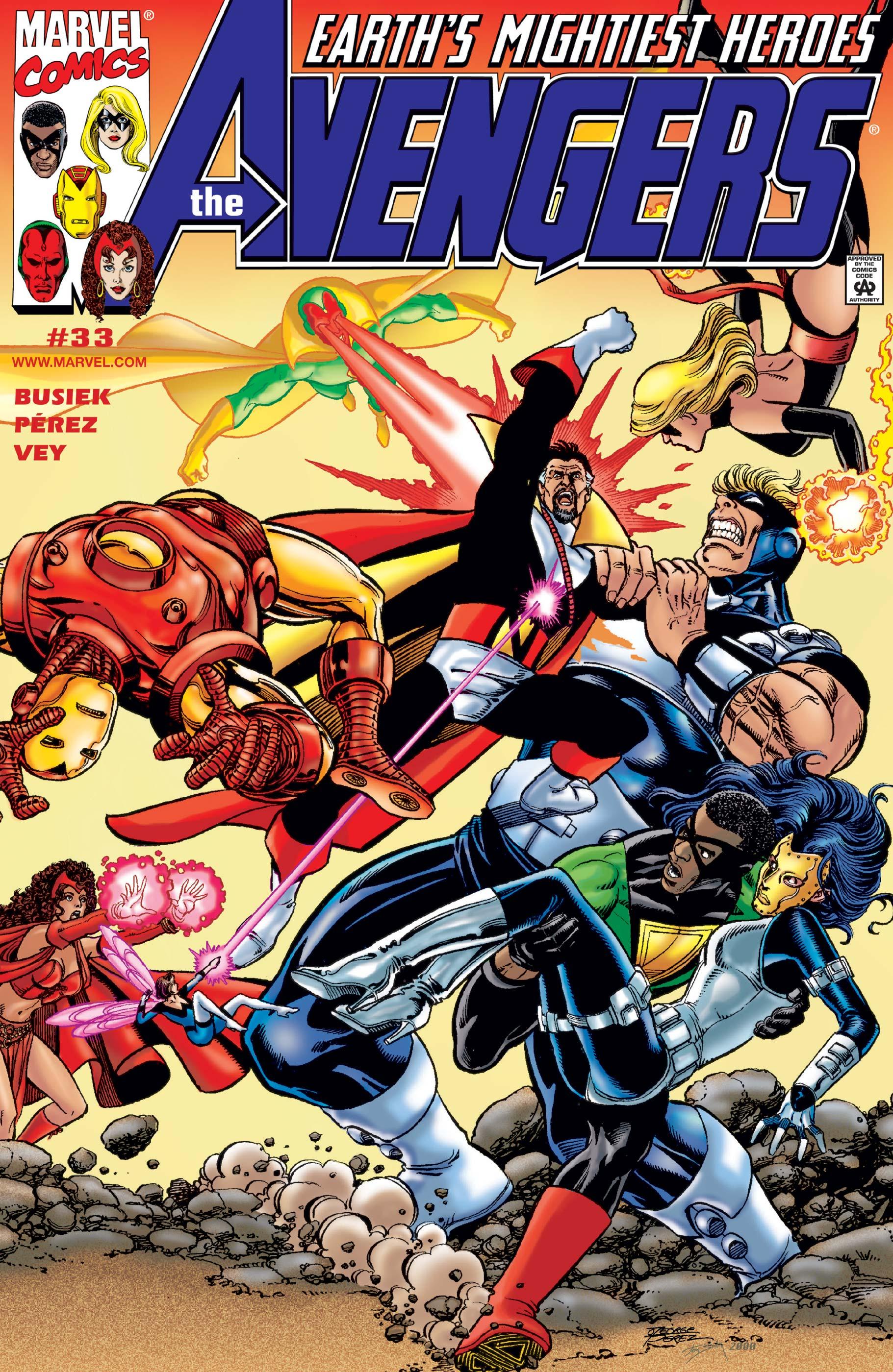 AVENGERS #33#34 - MARVEL COMICS (2000)