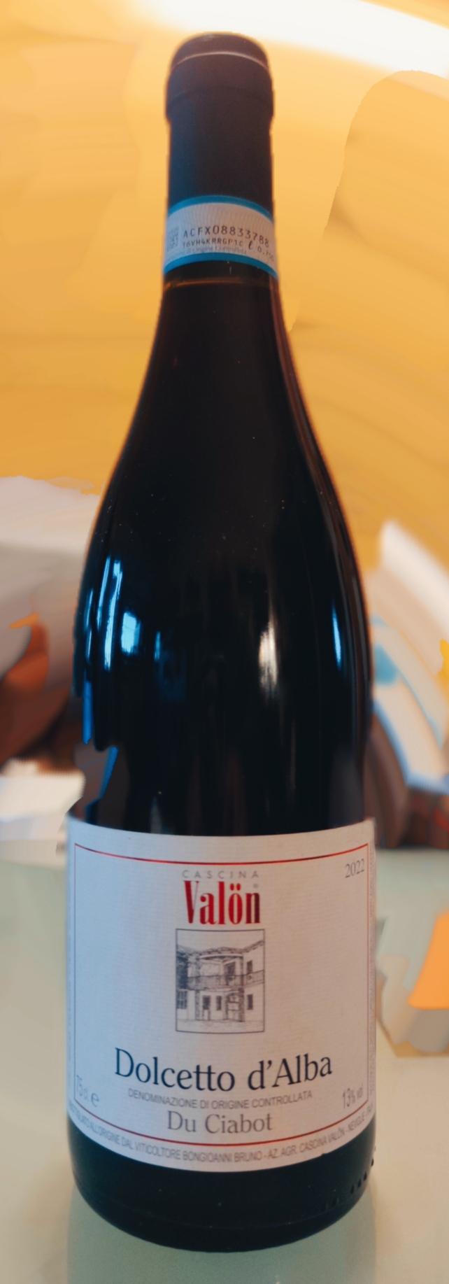 Dolcetto d'Alba "Du Ciabot" Az.Cascina Valon