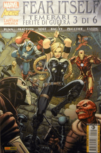 FEAR ITSELF. I TEMERARI FERITE DI GUERRA #3 MARVEL WORLD #11 - PANINI COMICS (2012)