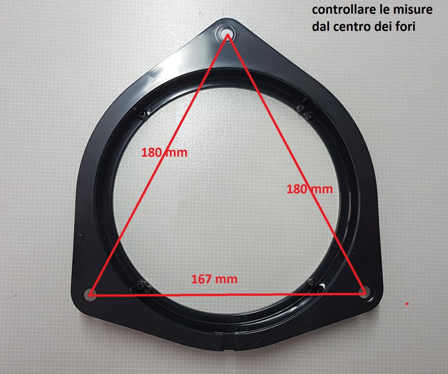 5232 - TOYOTA SUPPORTI ALTOPARLANTI ANTERIORI