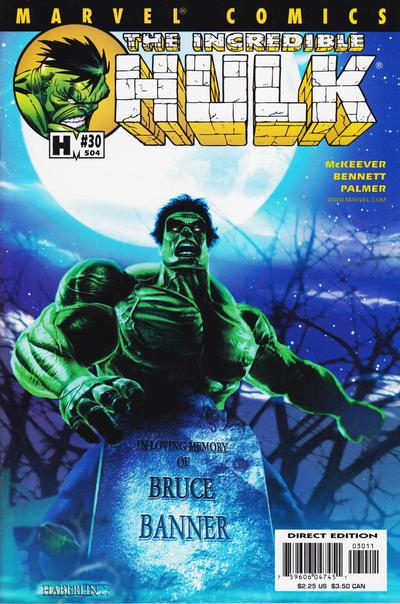 INCREDIBLE HULK #30#31#32#33 - MARVEL COMICS (2001)