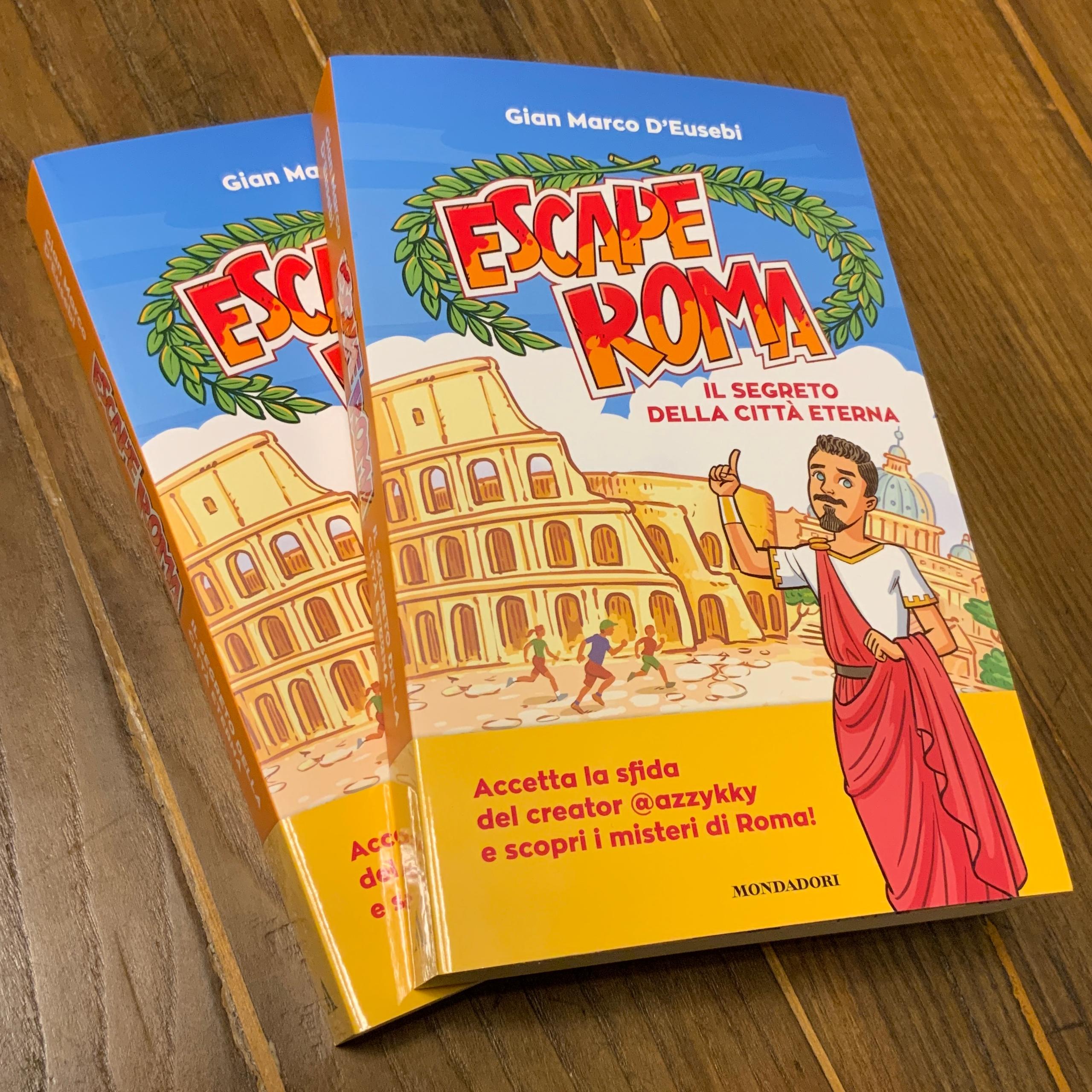 Illustrations for the children's book "Escape Roma" written by Gian Marco D'Eusebi and published by