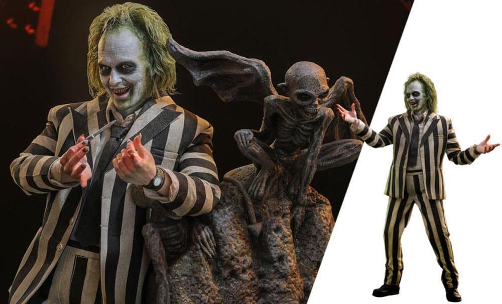 Hot Toys BEETLEJUICE 1/6 Action FIGURE Movie Masterpiece