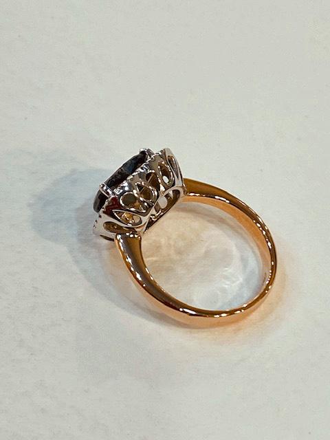 Collezione "Cuori" anello in oro con diamanti naturali