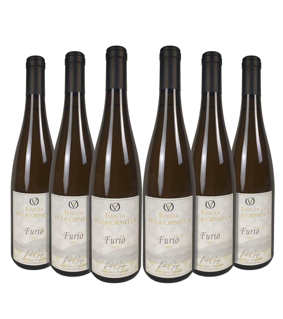 6 bottiglie Furiò - Pinot Grigio delle Venezie D.O.C.