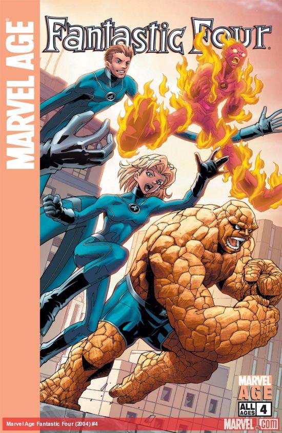 MARVEL AGE FANTASTIC FOUR #1#2#3#4 - MARVEL COMICS (2004)