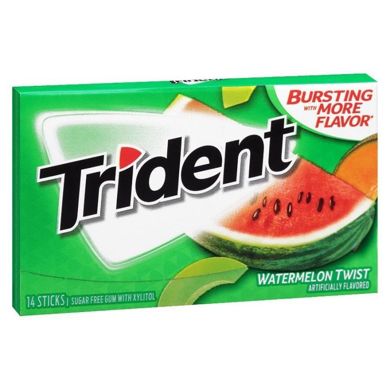 Trident Chewing Gum al Melone e Anguria