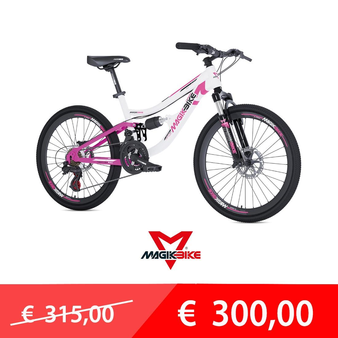 MAGIK BIKE Twentyfour Full Lady - 24" - Shimano 21v