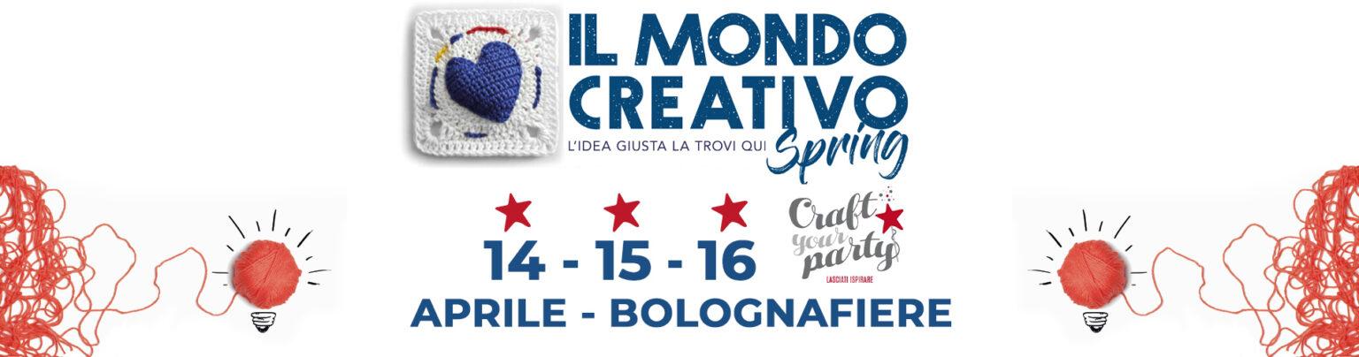 14-15-16 Aprile 2023 il LAB partecipa al Mondo Creativo - Fiera Bologna