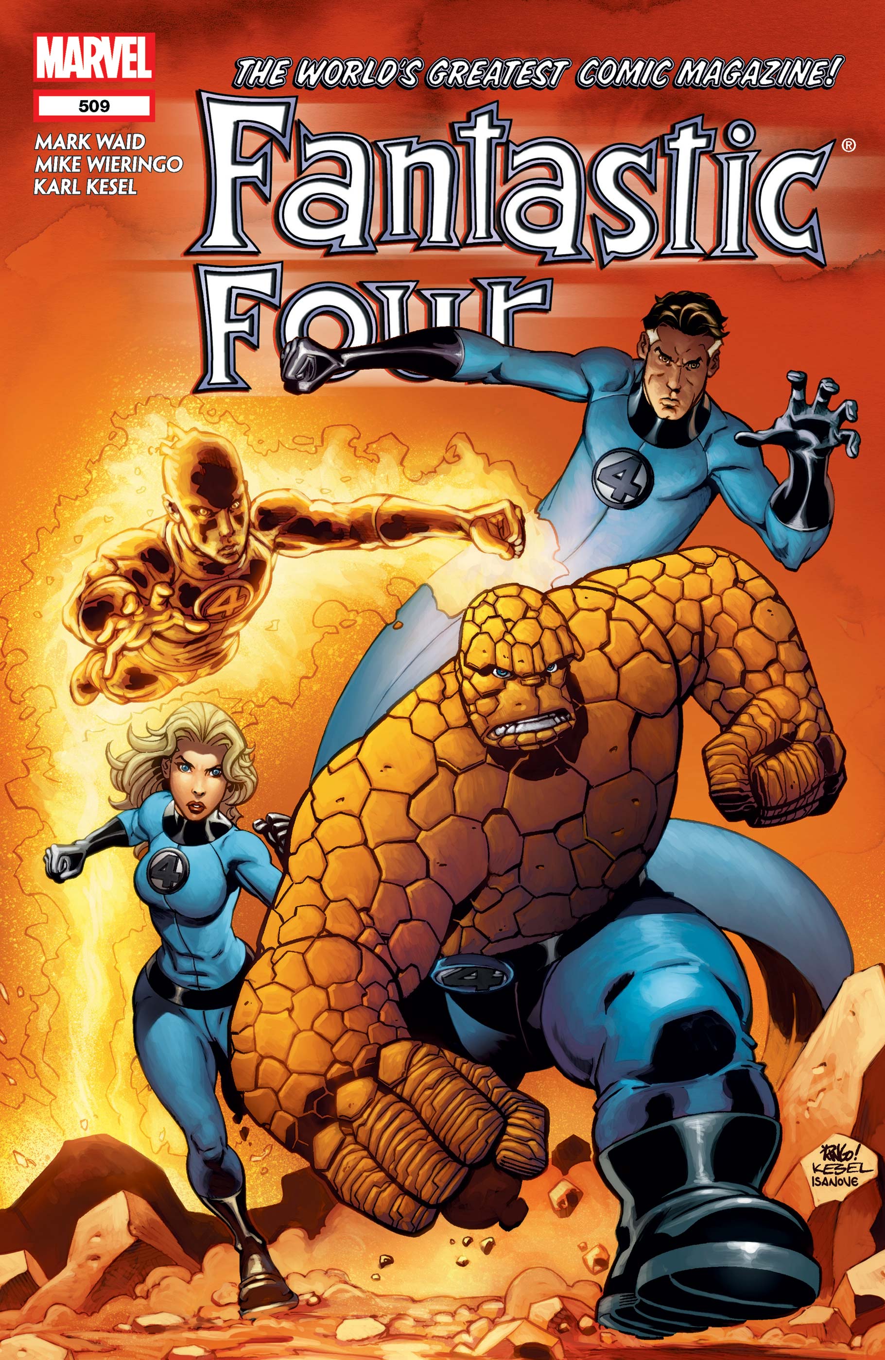 FANTASTIC FOUR #509#510#511 - MARVEL COMICS (2004)