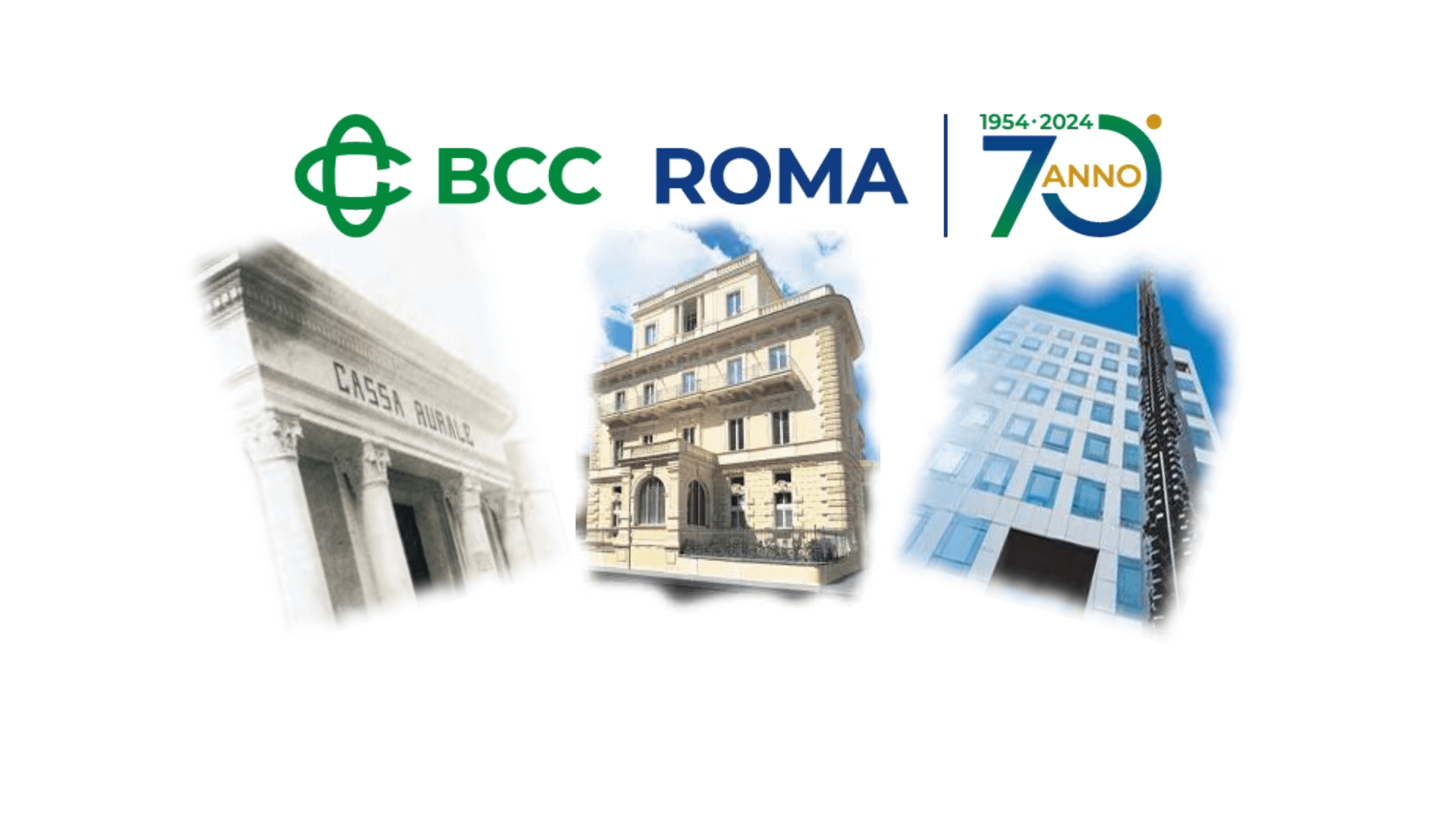 LA BCC ROMA COMPIE 70 ANNI