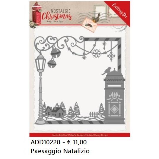 Fustelle Natale - ADD10220 Paesaggio Natalizio