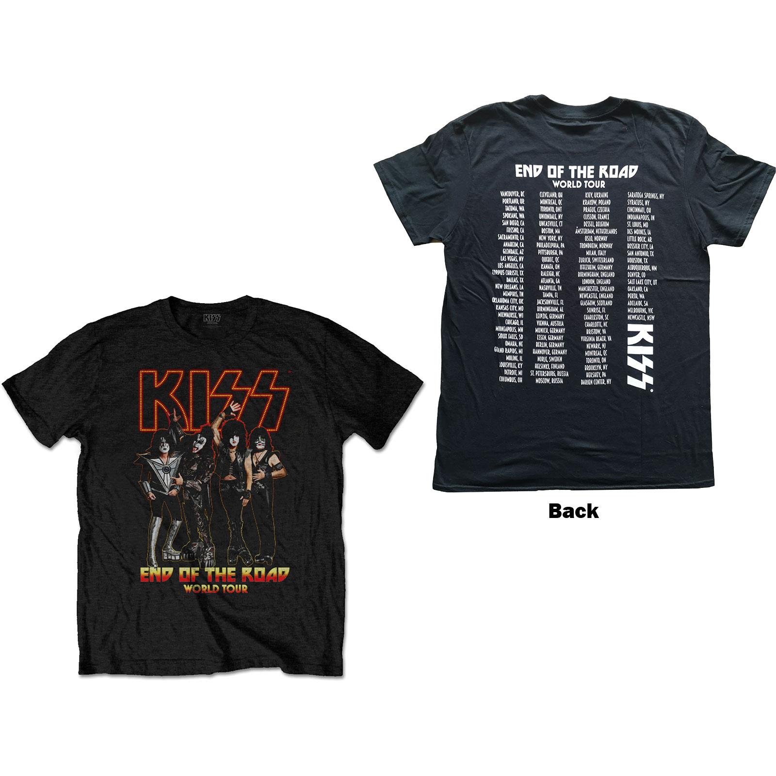 T-shirt KISS End of The Road tour